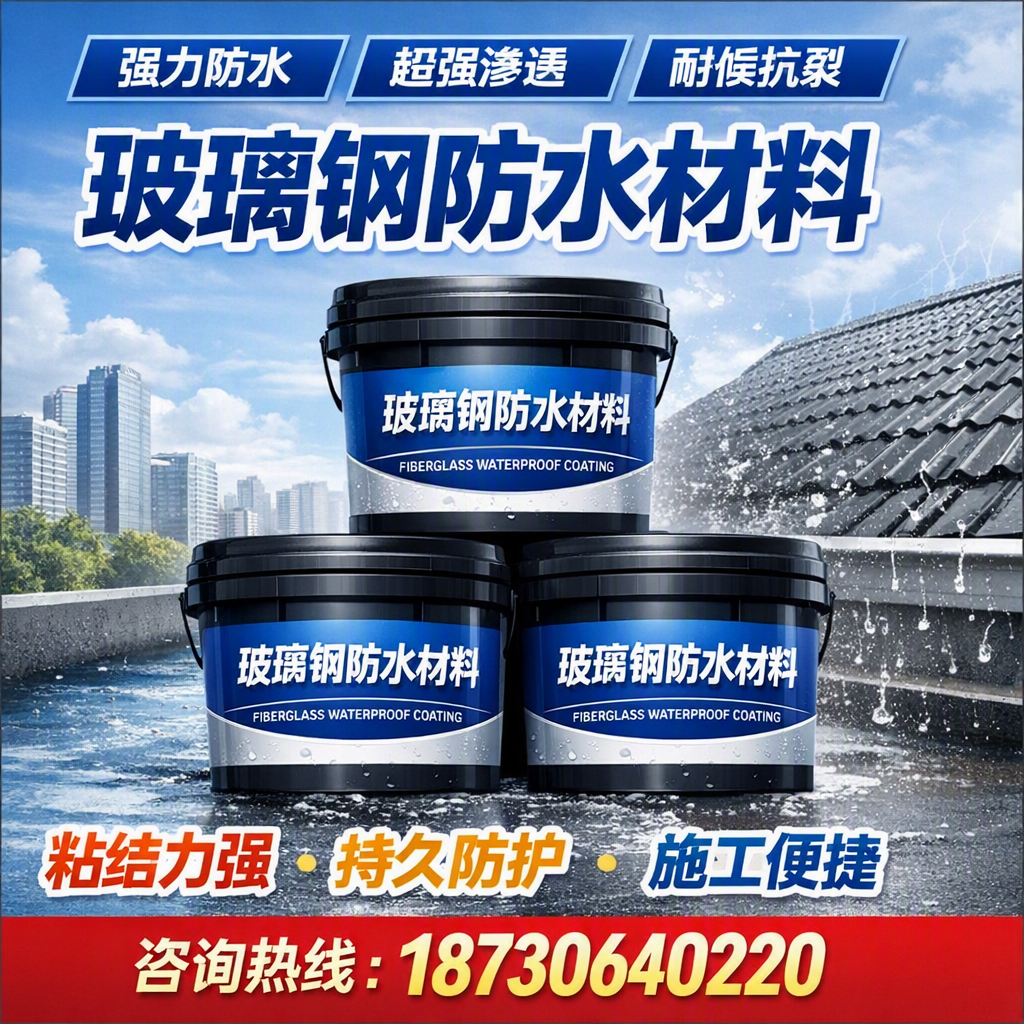 了解玻璃钢防水材料的市场趋势，自贡 企业不可不知